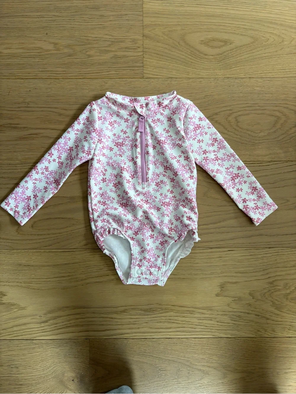 Carter’s swimsuit rash guard - size 12 months